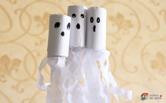 Halloweenské tvorenie: Duchovia