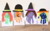 Čarodejnica: Halloweenské tvorenie pre malé deti
