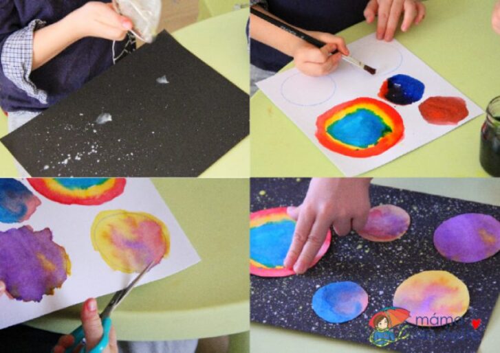 Vesmír: Jednoduché a efektívne tvorenie pre deti