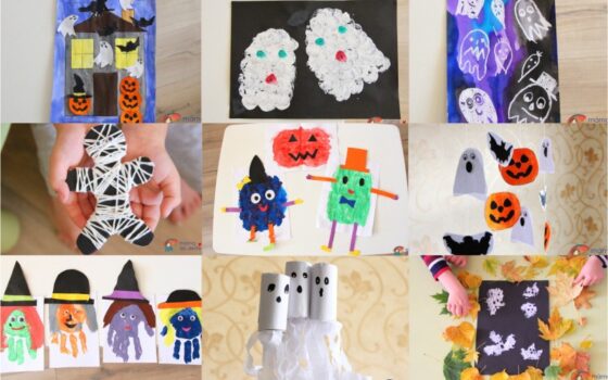10 tipov na halloweenské tvorenie pre deti