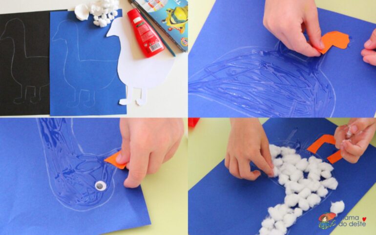 Tri tipy na svätomartinské husi z papiera - tvorenie pre deti