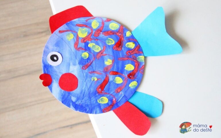 Jednoduchá ryba: Letné tvorenie pre malé deti