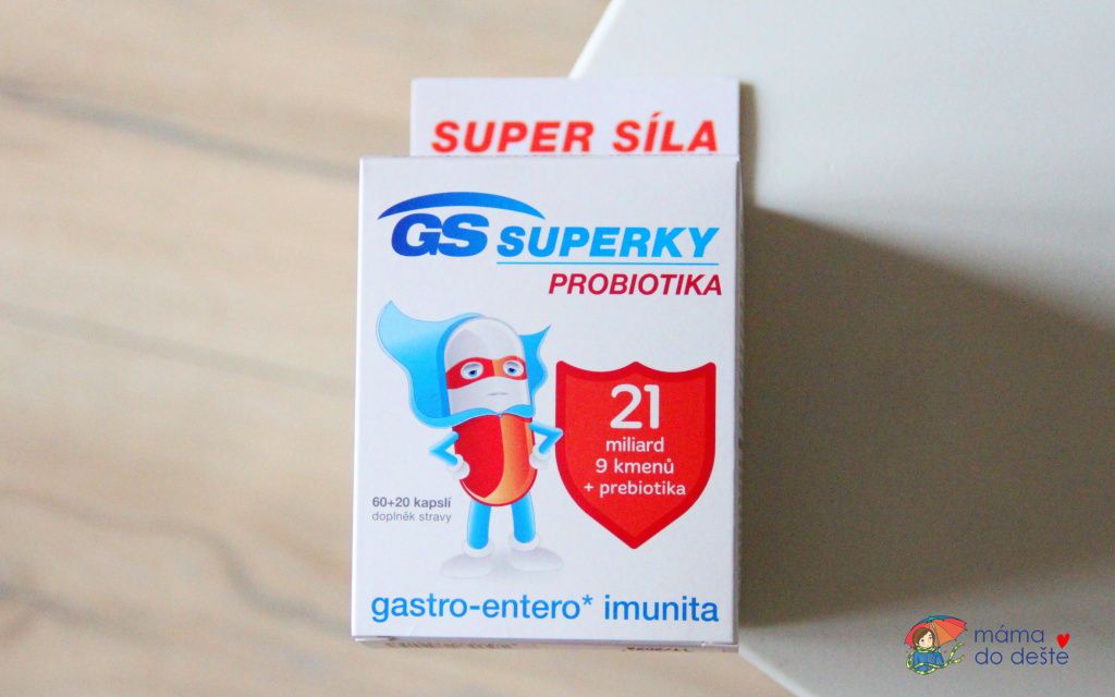 Recenzia: GS Superky Probiotika