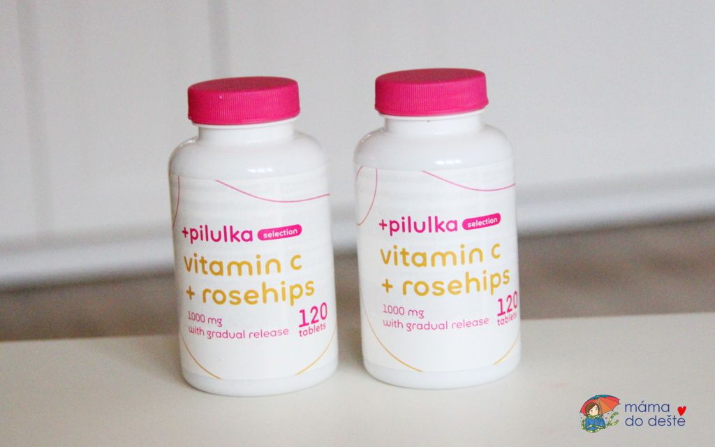 Recenzia: Pilulka Selection Vitamín C 1000 mg so šípkami s postupným uvoľňovaním 120 tabliet