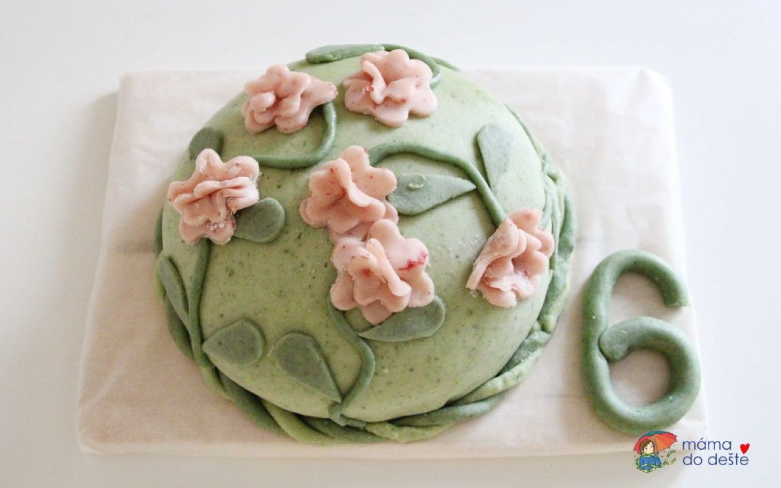Recept na marcipánovú tortu pre deti (inšpirovaný Prinsesstårta)