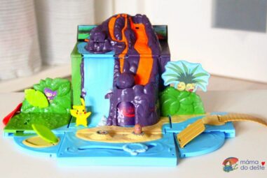 Recenzia: Pokémon Carry Case Volcano Playset